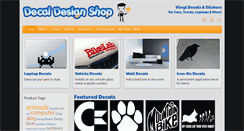 Desktop Screenshot of decaldesignshop.com